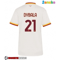 Ženske Nogometnih dresov AS Roma Paulo Dybala #21 Gostujoči 2026-27 Kratki rokavi